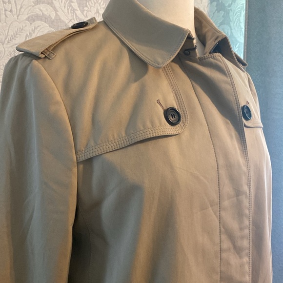 BURBERRY Beige Trench Coat UK14 US12 - Picture 5 of 15